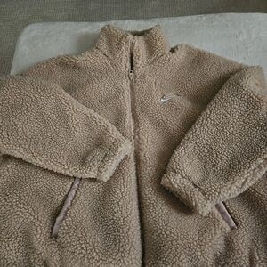 Nike Tan Sherpa Jacket